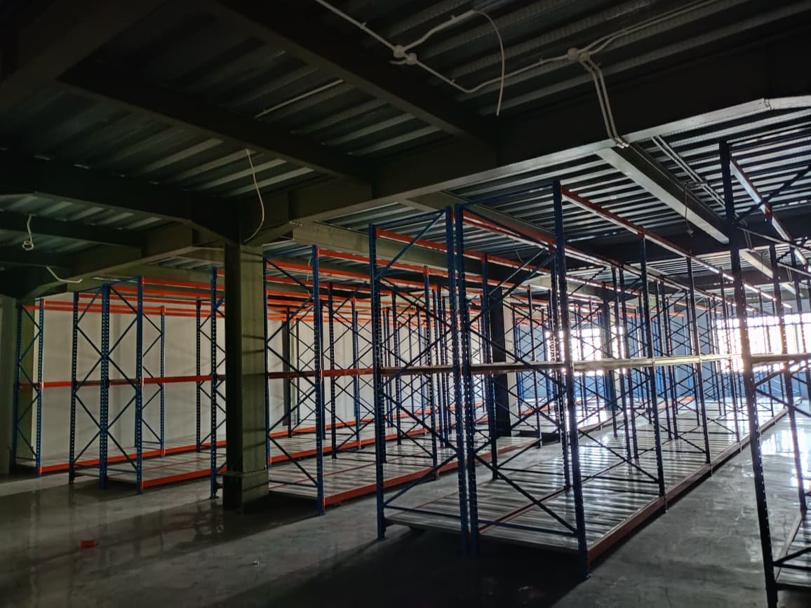 Rak longspan penyimpanan tube dan jar kosmetik